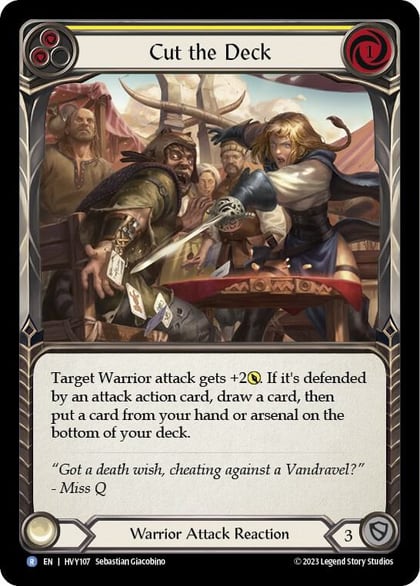 Cut the Deck (Yellow), Heavy Hitters HVY107