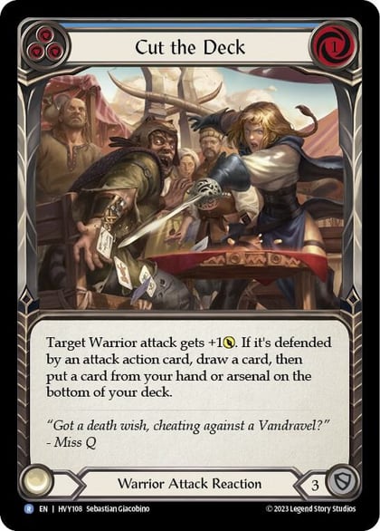 Cut the Deck (Blue), Heavy Hitters HVY108