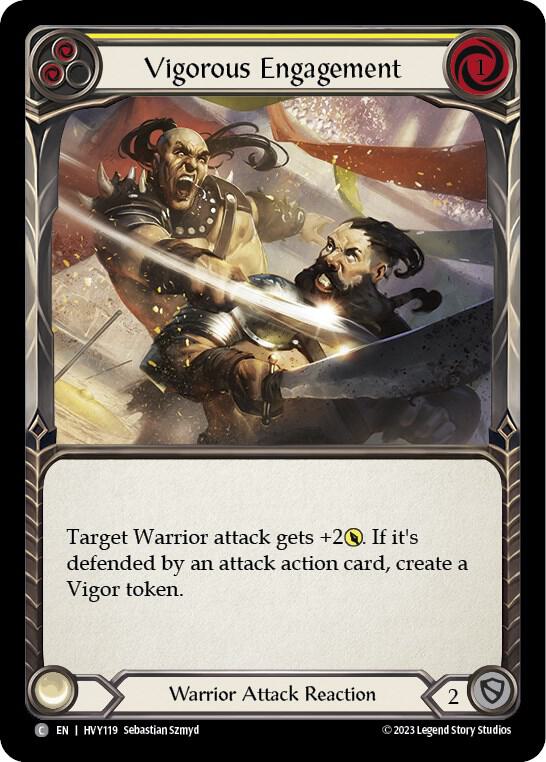 Vigorous Engagement (Yellow), Heavy Hitters HVY119
