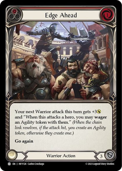 Edge Ahead (Red), Heavy Hitters HVY124