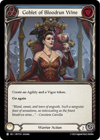 Goblet of Bloodrun Wine, Heavy Hitters HVY133
