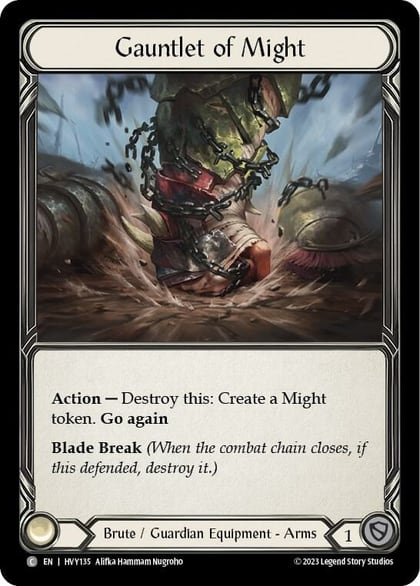 Gauntlet of Might, Heavy Hitters HVY135