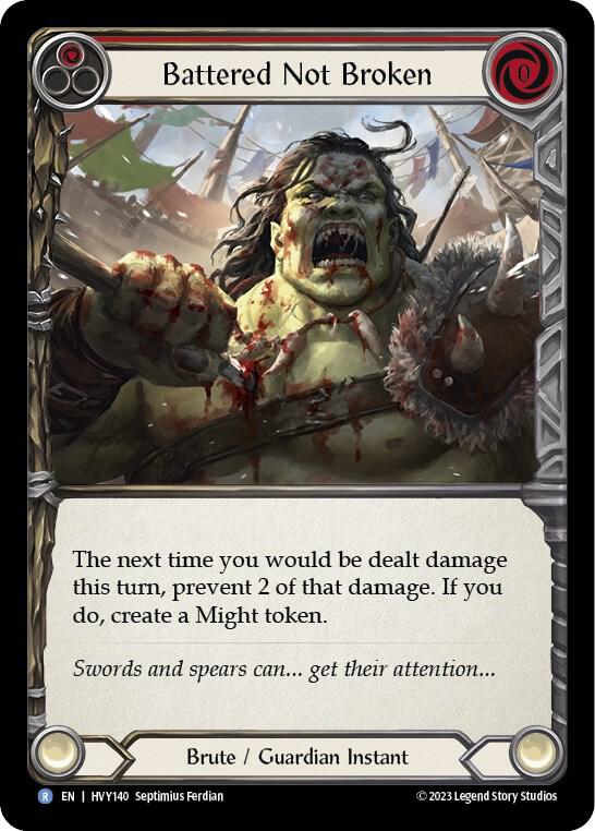 Battered Not Broken, Heavy Hitters HVY140