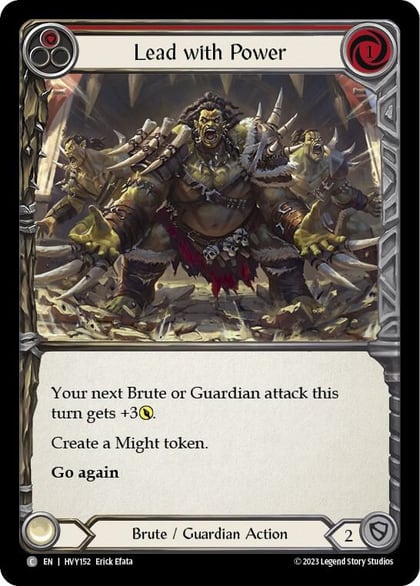 Lead with Power (Red), Heavy Hitters HVY152