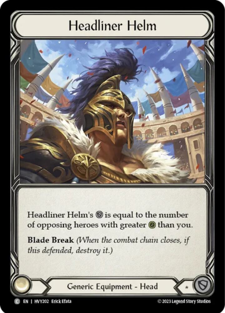 Headliner Helm, Heavy Hitters HVY202