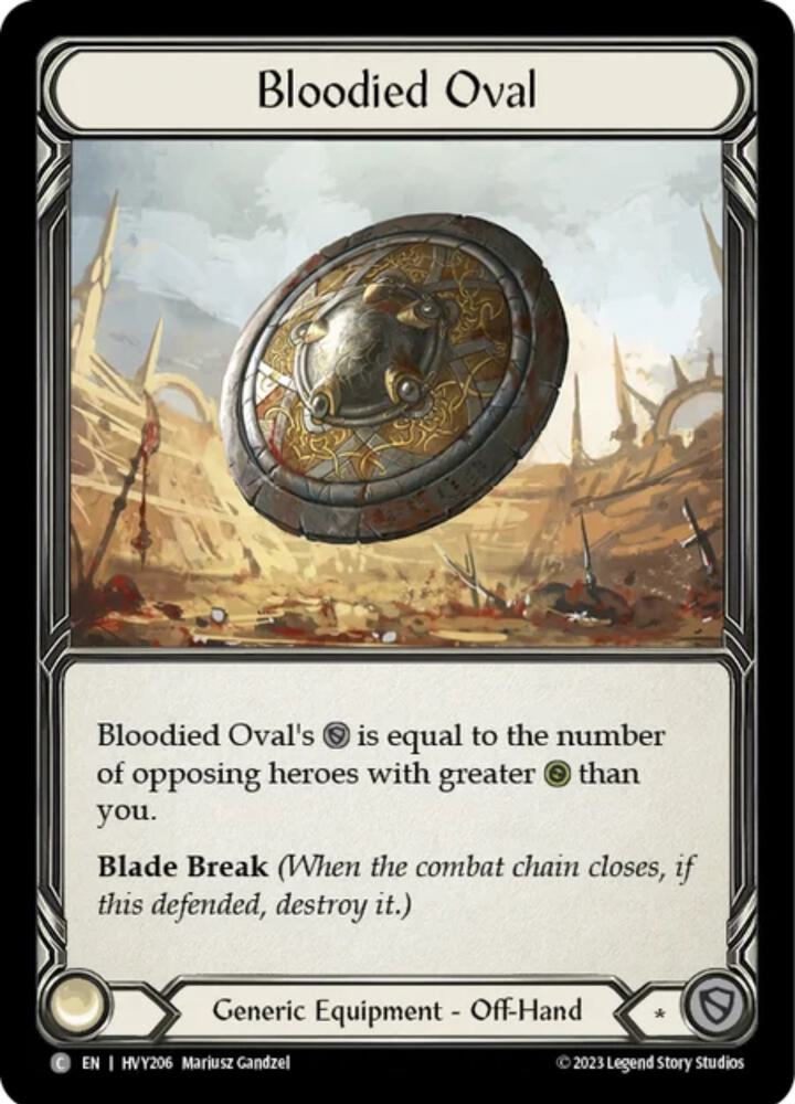 Bloodied Oval, Heavy Hitters HVY206