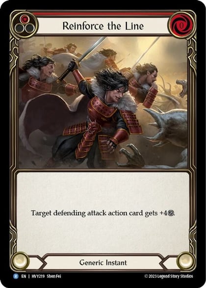 Reinforce the Line (Red), Heavy Hitters HVY219