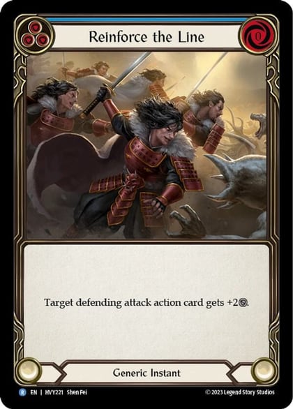 Reinforce the Line (Blue), Heavy Hitters HVY221
