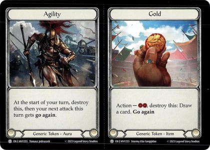 Agility // Gold // Might // Vigor, Heavy Hitters HVY255