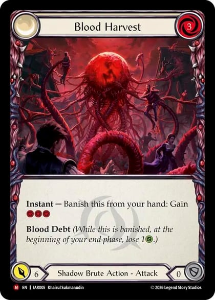 Blood Harvest, Usurp the Shadow Throne IAR005
