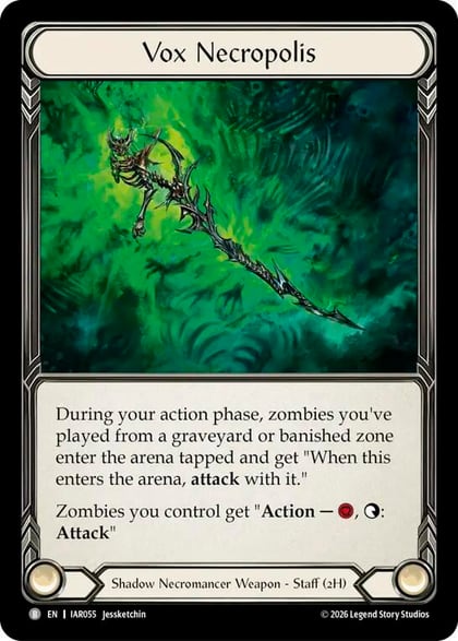 Vox Necropolis, Usurp the Shadow Throne IAR055