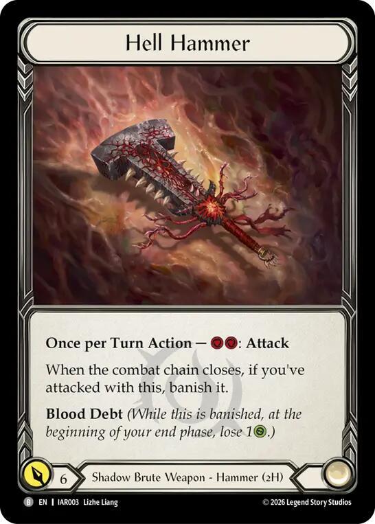 Hell Hammer, Usurp the Shadow Throne IAR003