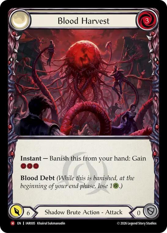 Blood Harvest, Usurp the Shadow Throne IAR005