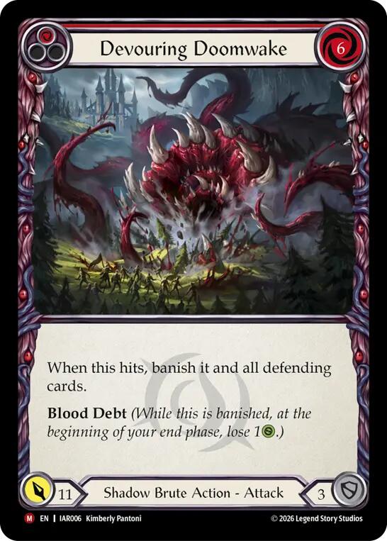 Devouring Doomwake, Usurp the Shadow Throne IAR006