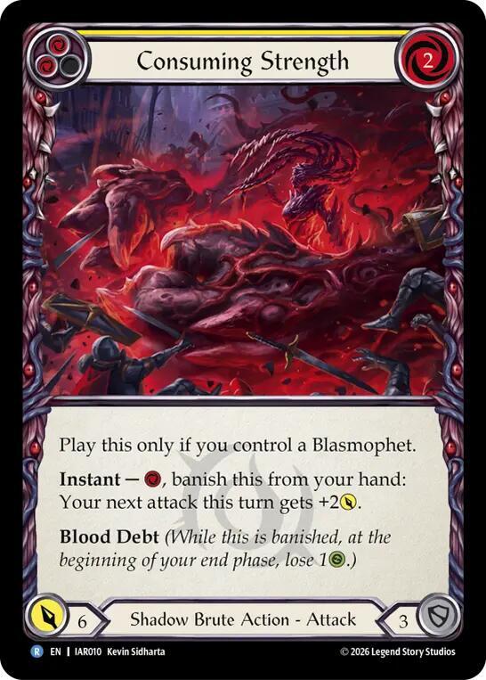 Consuming Strength, Usurp the Shadow Throne IAR010