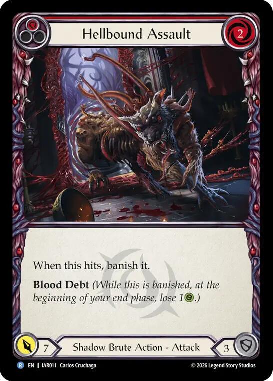 Hellbound Assault (Red), Usurp the Shadow Throne IAR011