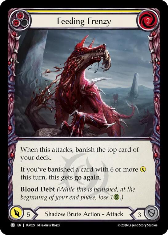 Feeding Frenzy (Yellow), Usurp the Shadow Throne IAR027