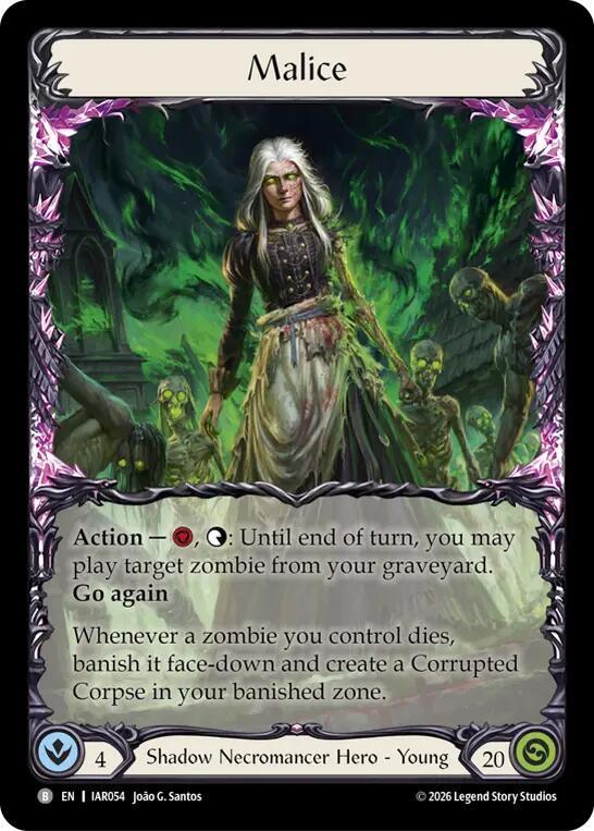 Malice, Usurp the Shadow Throne IAR054