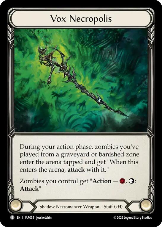 Vox Necropolis, Usurp the Shadow Throne IAR055