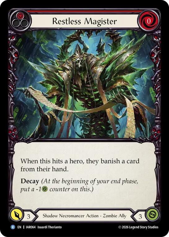Restless Magister (Red), Usurp the Shadow Throne IAR064