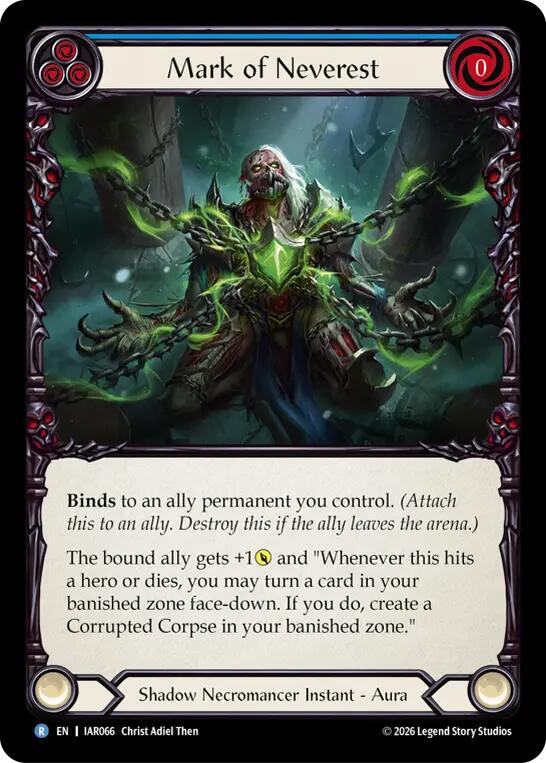 Mark of Neverest, Usurp the Shadow Throne IAR066