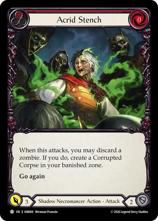 Acrid Stench (Red), Usurp the Shadow Throne IAR069