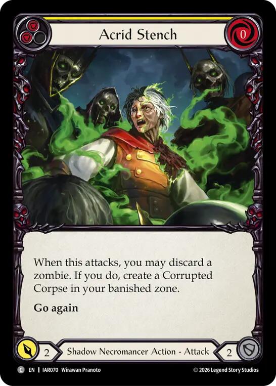 Acrid Stench (Yellow), Usurp the Shadow Throne IAR070