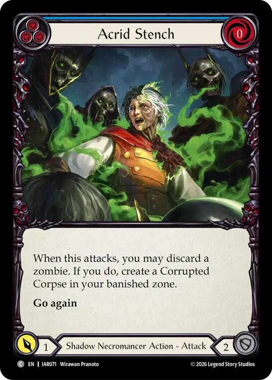 Acrid Stench (Blue), Usurp the Shadow Throne IAR071