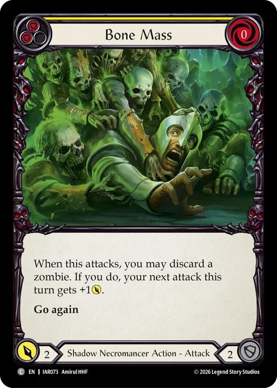 Bone Mass (Yellow), Usurp the Shadow Throne IAR073