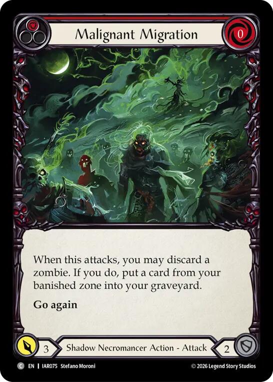 Malignant Migration (Red), Usurp the Shadow Throne IAR075
