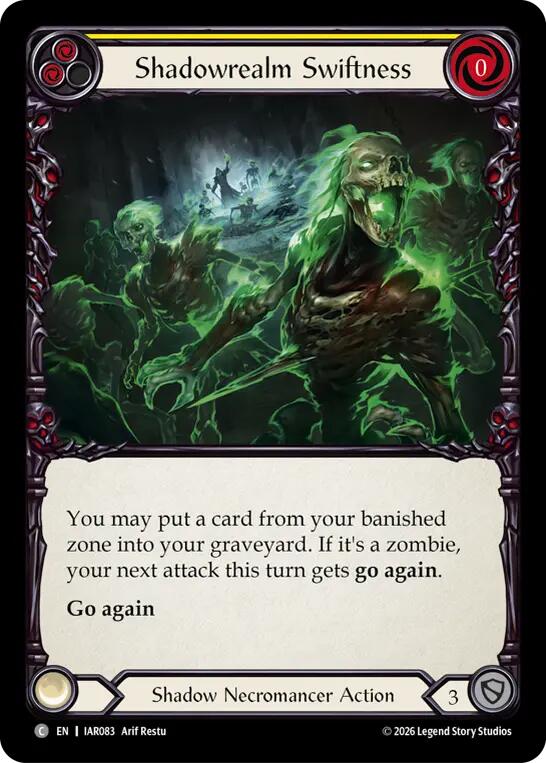 Shadowrealm Swiftness, Usurp the Shadow Throne IAR083