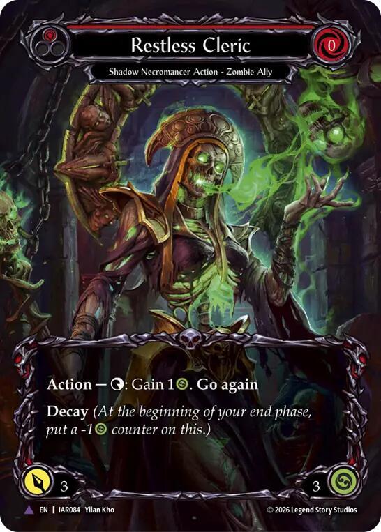 Restless Cleric (Marvel), Usurp the Shadow Throne IAR084