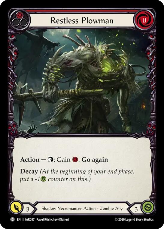 Restless Plowman, Usurp the Shadow Throne IAR087