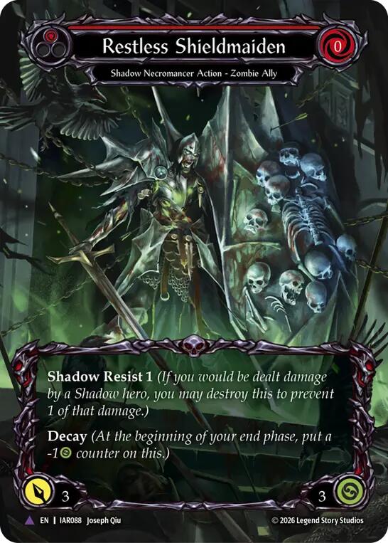 Restless Shieldmaiden (Marvel), Usurp the Shadow Throne IAR088