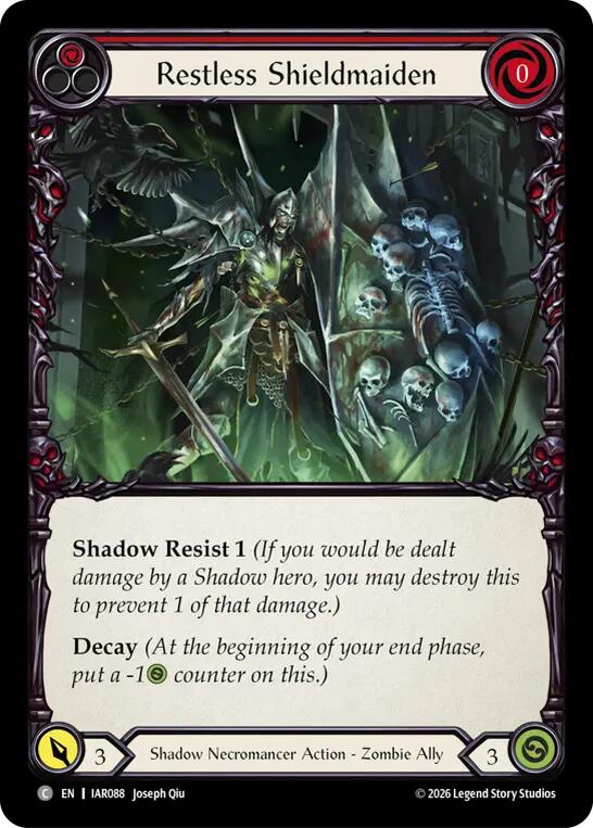 Restless Shieldmaiden, Usurp the Shadow Throne IAR088