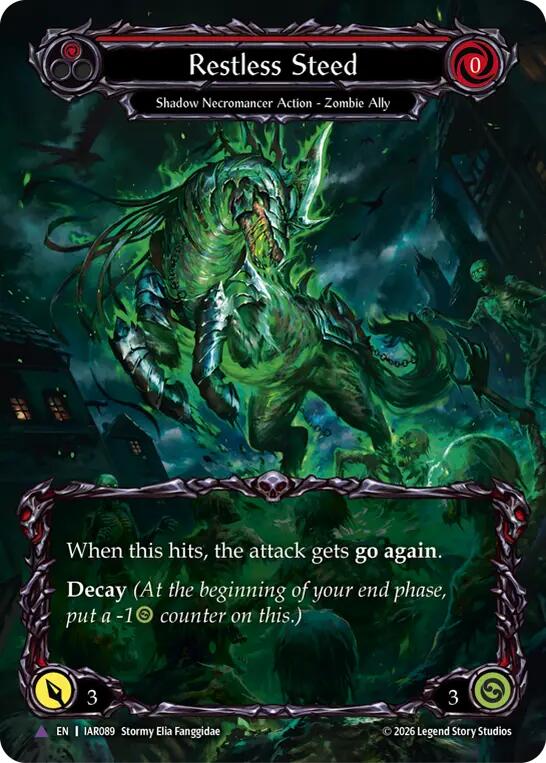 Restless Steed (Marvel), Usurp the Shadow Throne IAR089