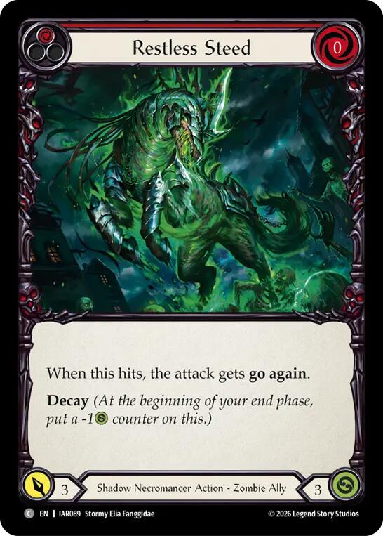 Restless Steed, Usurp the Shadow Throne IAR089