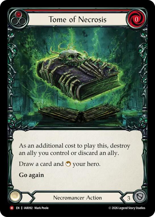 Tome of Necrosis, Usurp the Shadow Throne IAR092