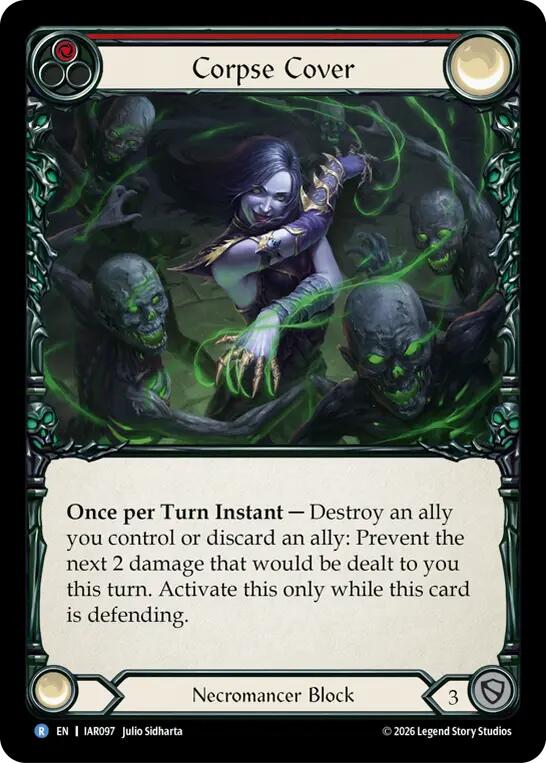 Corpse Cover (Red), Usurp the Shadow Throne IAR097
