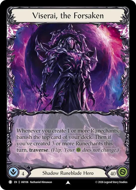 Viserai, the Forsaken // Viserai, Usurper, Usurp the Shadow Throne IAR106