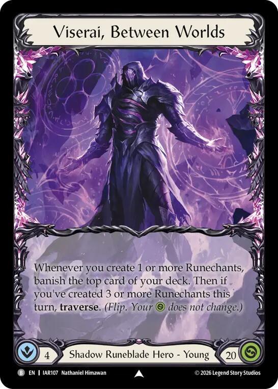 Viserai, Between Worlds // Viserai Usurper, Usurp the Shadow Throne IAR107