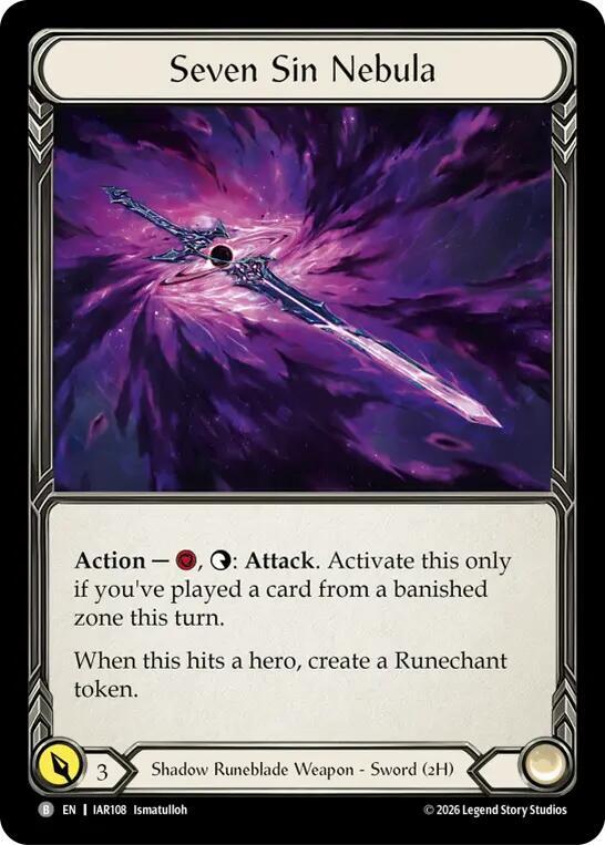 Seven Sin Nebula, Usurp the Shadow Throne IAR108
