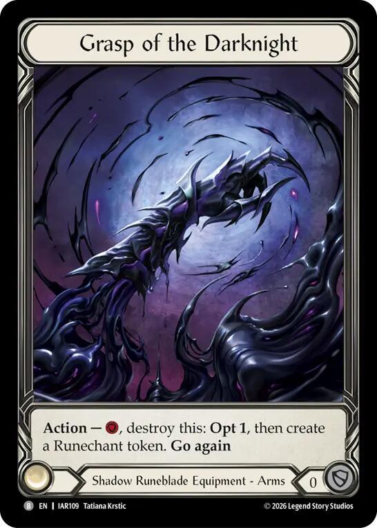 Grasp of the Darknight (Extended Art), Usurp the Shadow Throne IAR109