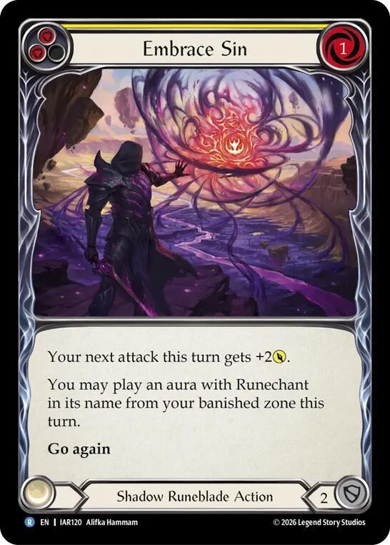 Embrace Sin, Usurp the Shadow Throne IAR120