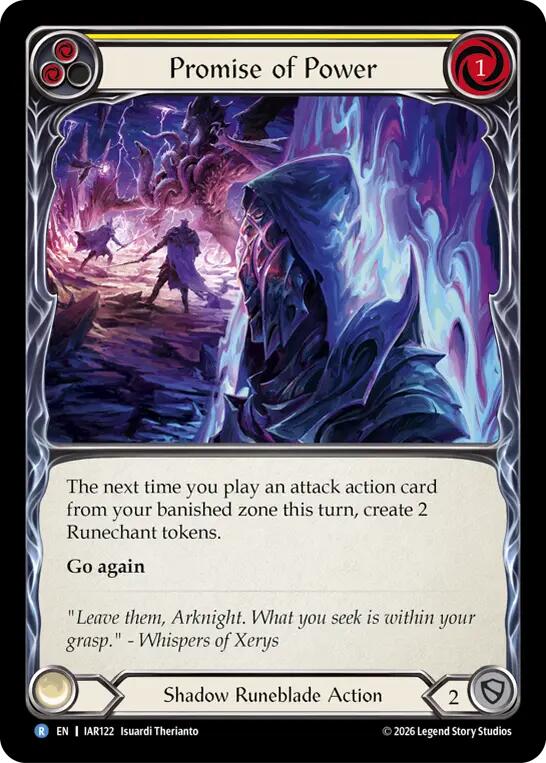 Promise of Power, Usurp the Shadow Throne IAR122