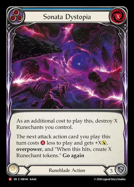 Sonata Dystopia, Usurp the Shadow Throne IAR144