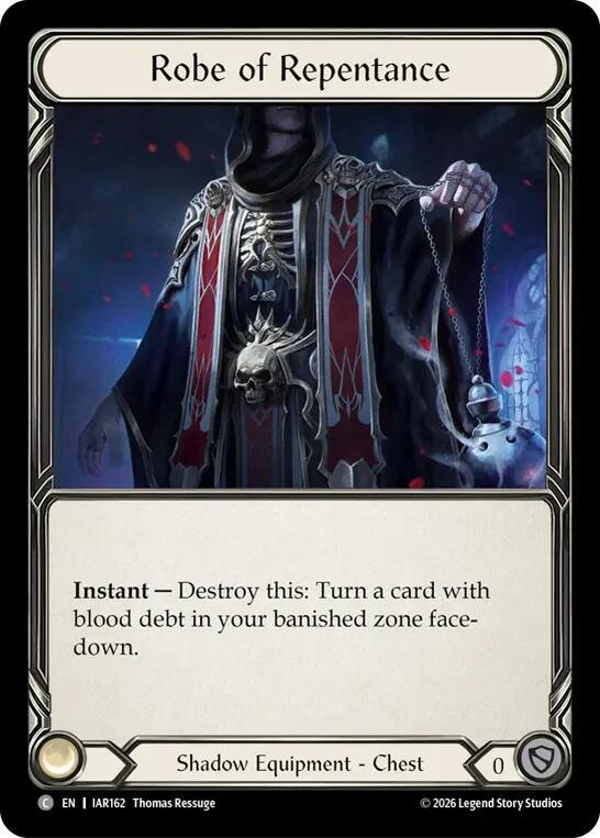 Robe of Repentance, Usurp the Shadow Throne IAR162