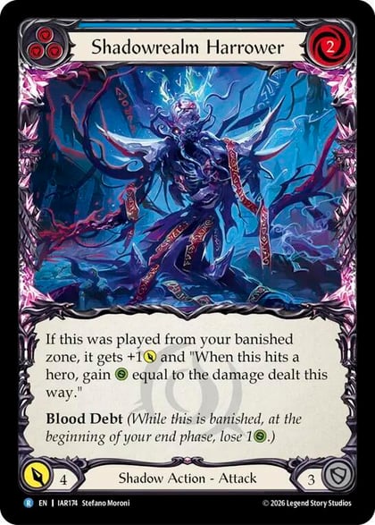 Shadowrealm Harrower (Blue), Usurp the Shadow Throne IAR174
