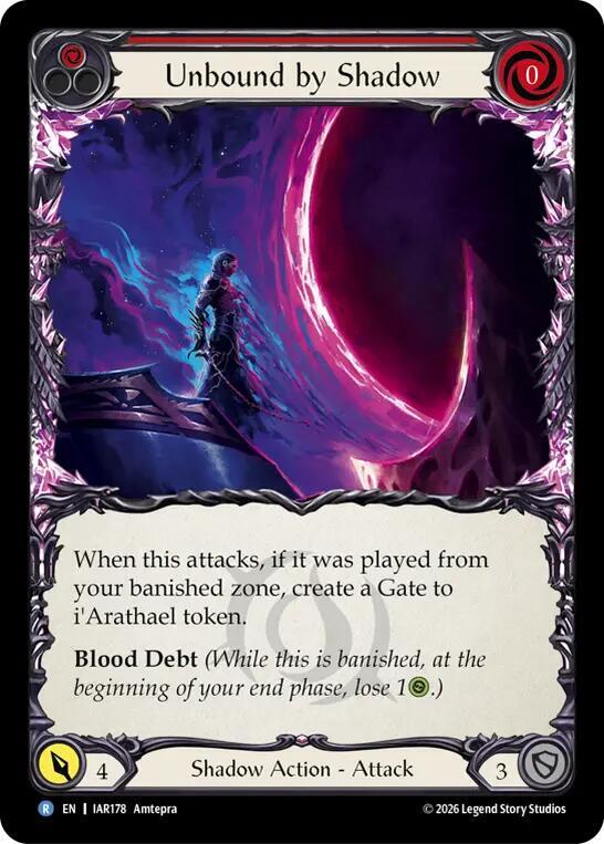 Unbound by Shadow (Red), Usurp the Shadow Throne IAR178