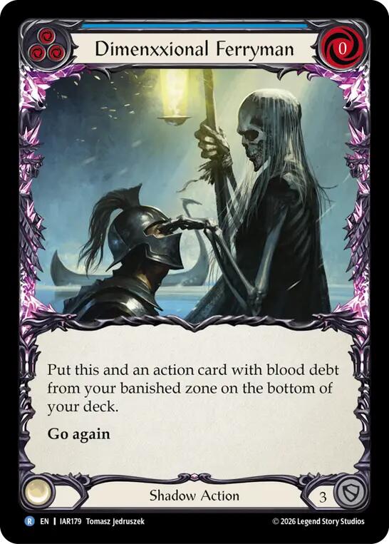 Dimenxxional Ferryman, Usurp the Shadow Throne IAR179